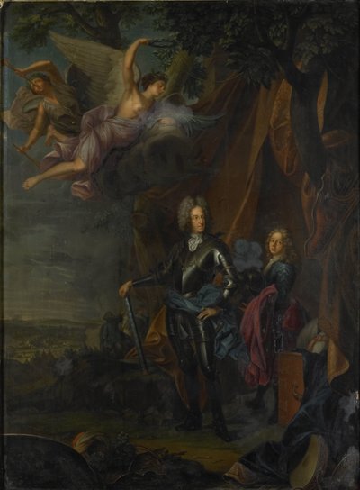 Ritratto di Massimiliano II, Elettore di Baviera, alla Battaglia di Mohács contro i Turchi da Joseph Vivien (copy after)