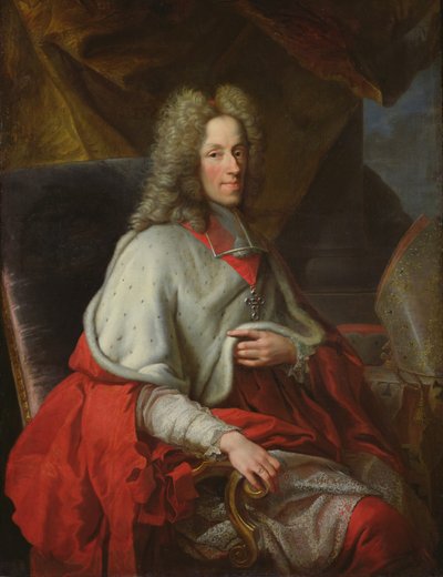 Ritratto del Cardinale Joseph Clement de Baviere, Elettore di Colonia da Joseph Vivien
