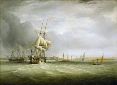 Navigazione nel Canale di Bristol, alla foce dell