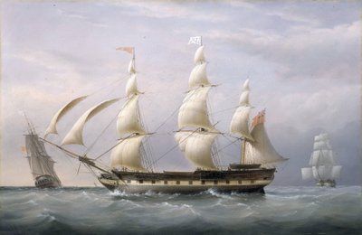 La nave della Compagnia delle Indie Orientali 