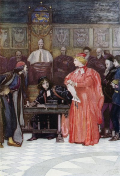 Il mercante di Venezia da Joseph Walter West