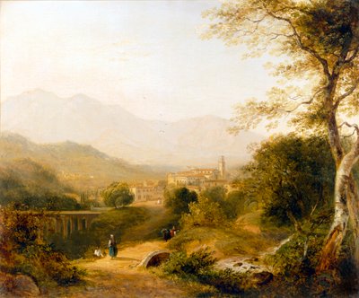 Paesaggio italiano, 1839 da Joseph William Allen