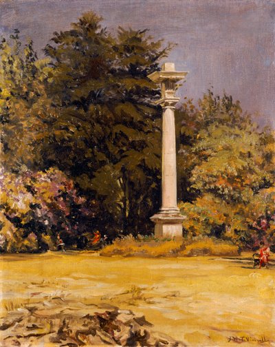 Colonna Dorica - il Monolite, Chiswick House da Joseph Williams Topham Vinall