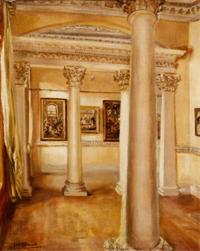 Sala dei Pilastri, Chiswick House da Joseph Williams Topham Vinall