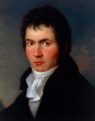 Ritratto di Ludwig van Beethoven da Joseph Willibrord Mahler
