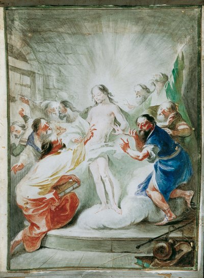 Il Cristo risorto appare ai discepoli da Joseph Winterhalder d. J.