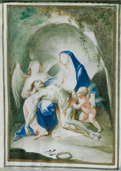 Maria con il corpo di Cristo da Joseph Winterhalder d. J.