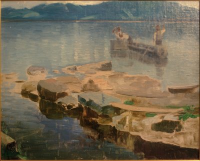 Lingua di roccia nell