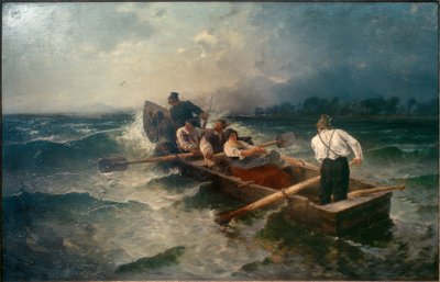 Inseguimento di bracconieri da Joseph Wopfner