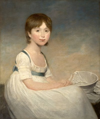 Ritratto di una ragazza, XVIII secolo da Joseph Wright