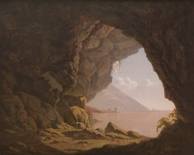 Grotta, vicino a Napoli da Joseph Wright of Derby
