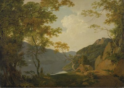 Scena di Lago da Joseph Wright of Derby