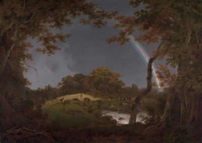 Paesaggio con Arcobaleno da Joseph Wright of Derby