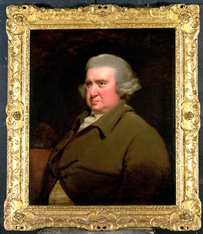 Ritratto del Dr Erasmus Darwin, (1731-1802) scienziato, inventore e poeta, nonno di Charles Darwin, 1792-93 da Joseph Wright of Derby