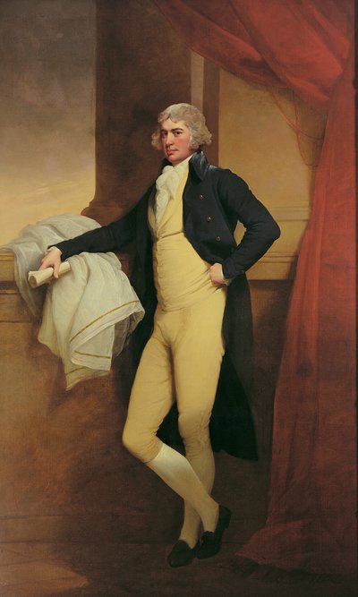 Ritratto di Samuel Oldknow, c.1790-2 da Joseph Wright of Derby
