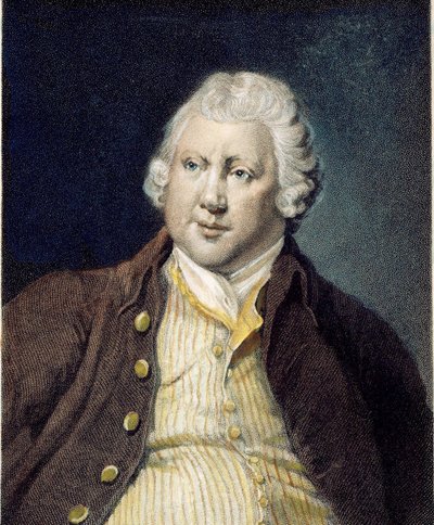 Ritratto di Sir Richard Arkwright 1732-1792, c. 1790 da Joseph Wright of Derby