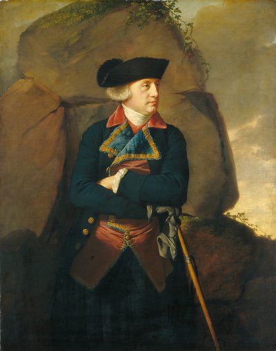 Ritratto di un gentiluomo, c. 1770-1773 da Joseph Wright of Derby