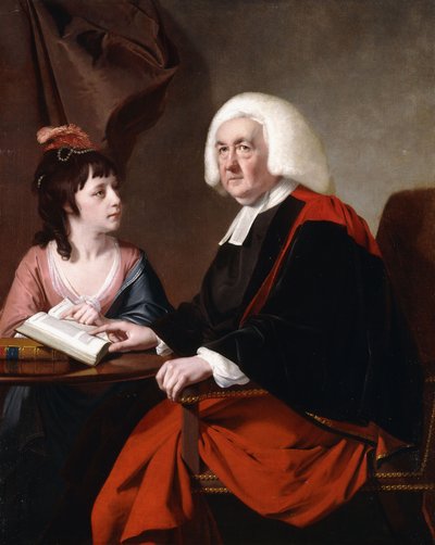 Ritratto del Rev. Thoms Wilson D.D. e della sua Figlia Adottiva, Miss Catherine Macauley da Joseph Wright of Derby