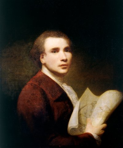Autoritratto da Joseph Wright of Derby