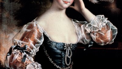 Susanna Hope (dettaglio) da Joseph Wright of Derby