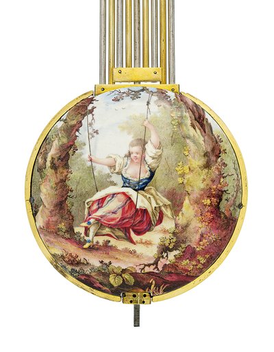 Regolatore da mensola di Luigi XVI a tempo medio e solare con remontoire da Joseph and Robin Robert  Coteau