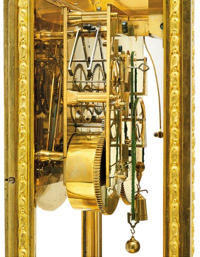 Regolatore da mensola di Luigi XVI a tempo medio e solare con remontoire da Joseph and Robin Robert  Coteau