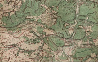 Mappa di St. Gerard - Saint-Gérard da Joseph de Ferraris