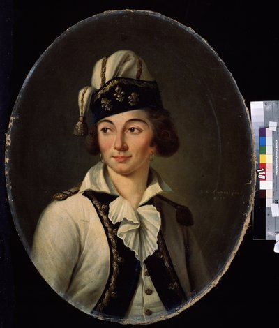 Ritratto di una signora in costume da Joseph de Landerset