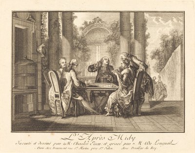 Il pomeriggio da Joseph de Longueil after Charles Eisen
