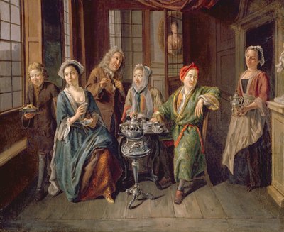 Una Festa del Tè da Joseph van Aken