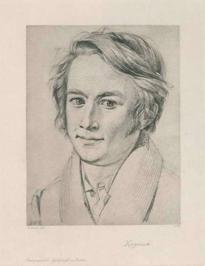 Ritratto di uomo da Joseph von Fuhrich