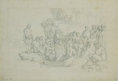 La predica dalla barca da Joseph von Fuhrich
