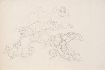 Scena del diluvio da Joseph von Fuhrich