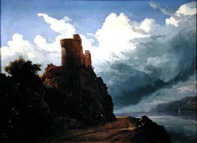 Il castello sulla scogliera da Josephine Bowes