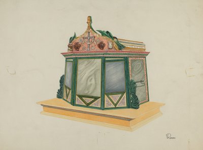 Tabernacolo, c. 1939 da Josephine C. Romano