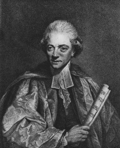 Dr Charles Burney da Joshua (after) Reynolds