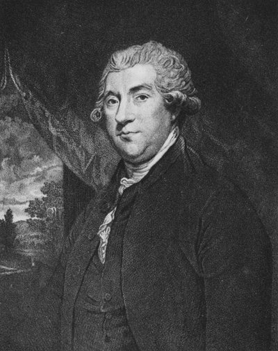 James Boswell, ritratto da Joshua (after) Reynolds