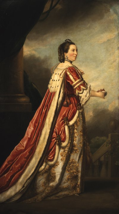 Ritratto di Elizabeth, Duchessa di Northumberland da Joshua (after) Reynolds