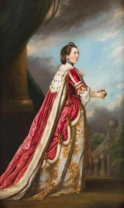 Ritratto di Elisabetta, duchessa di Northumberland (olio su tela) da Joshua (after) Reynolds