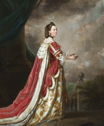 Ritratto di Elisabetta, duchessa di Northumberland (olio su tela) da Joshua (after) Reynolds
