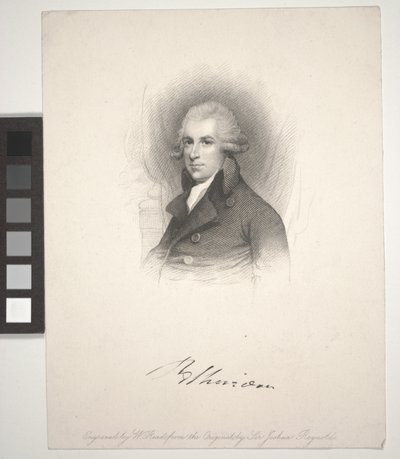 Richard Brinsley Sheridan da Joshua (after) Reynolds