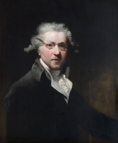 Autoritratto con occhiali, c.1788 da Joshua (after) Reynolds