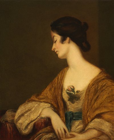 Ritratto della signora George Collier da Joshua (follower of) Reynolds