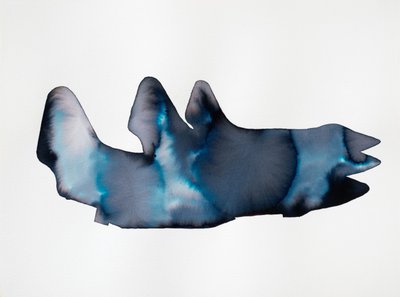 Creatura blu fluida da Joshua Hoskins