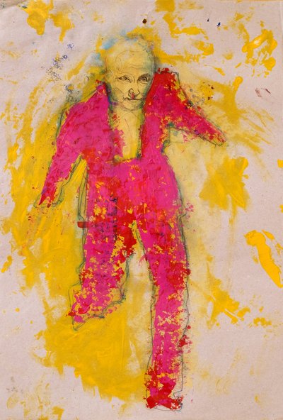 Figura rosa vivace da Joshua Hoskins