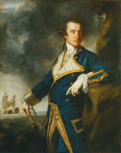Ammiraglio Alexander Hood da Joshua Reynolds