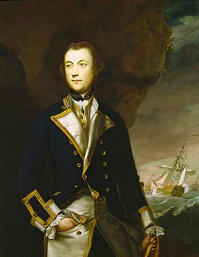 Capitano Robert Brice da Joshua Reynolds