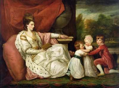 Charlotte Grenvill (Lady Williams-Wynn) e i suoi figli, c.1788 da Joshua Reynolds