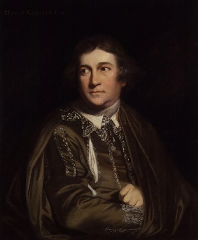 David Garrick nel ruolo di Kitely in "Every Man in his Humour". da Joshua Reynolds