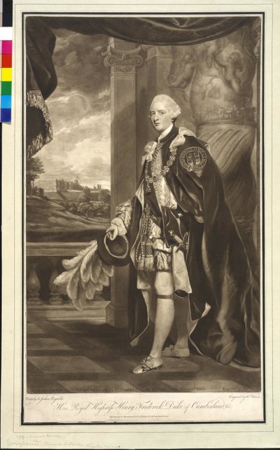 Duca di Cumberland e Strathearn Henry Frederick da Joshua Reynolds